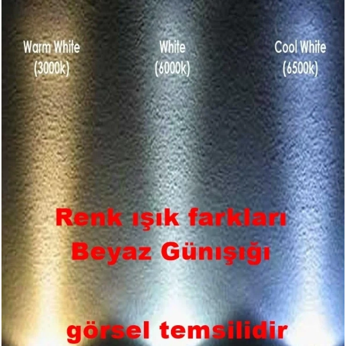 CATA Sensörlü Koridor Aydınlatma Siyah 3000K Günışığı