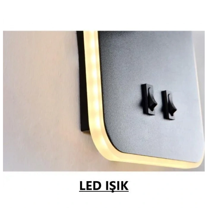 CATA Tuvalu Led Aplik 13w Günışığı İki Kademeli 3200k 13 Watt 220 930lm Volt IP20