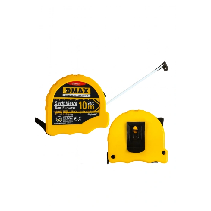 DMAX PROFESYONEL ÇELİK ŞERİT METRE 10MX25MM