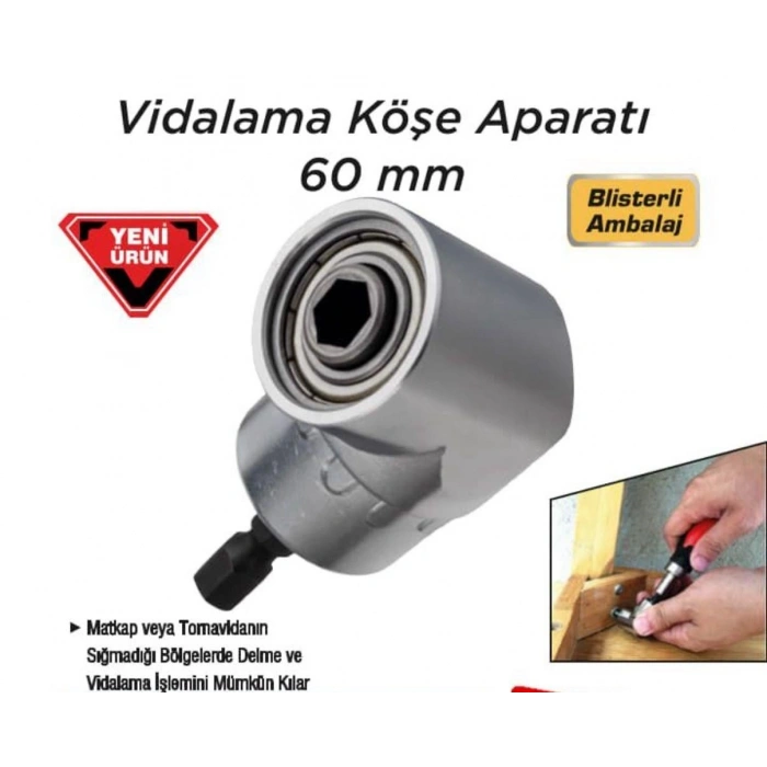 DMAX VİDALAMA KÖŞE APARATI 60 MM