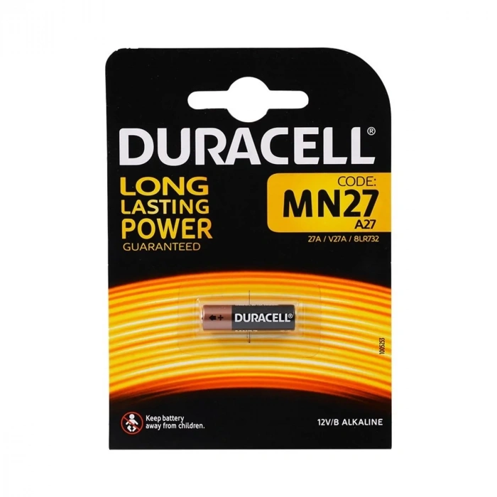 Duracell 12V İnce Araba Kumanda Pili (1 Adet Fiyatı)