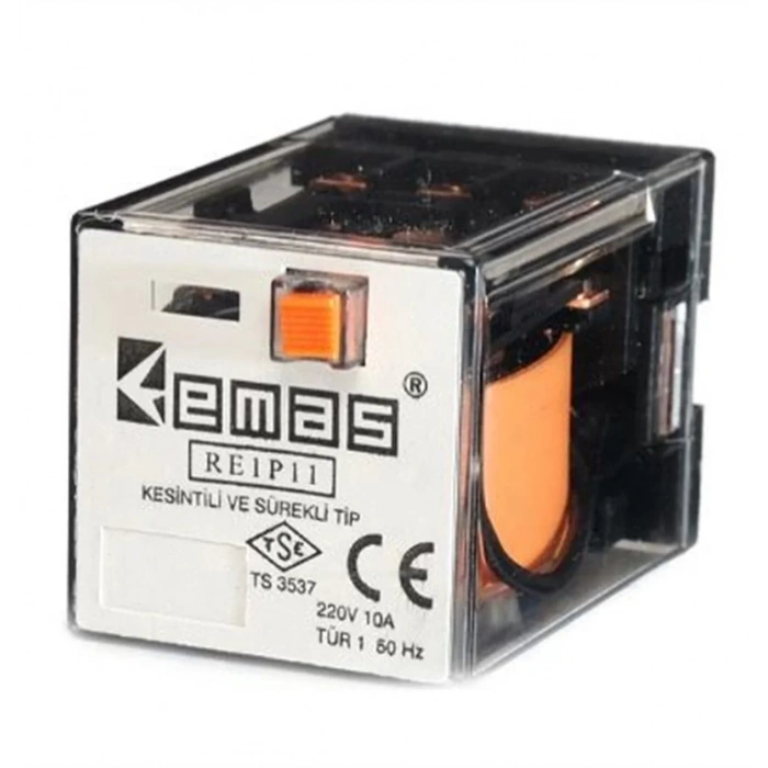 EMAS 11 PİNLİ ENDÜSTRİYEL ROLE 220V AC