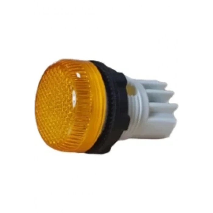 EMAS SİNYAL LAMBASI SARI 22MM 220V KORUMALI