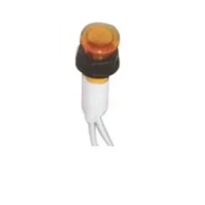 ENDER 10mm SARI Kablolu Sinyal Lambası 10Q 220v