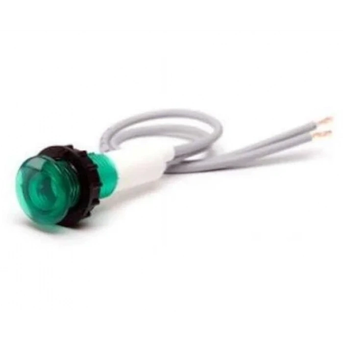ENDER 10mm YEŞİL Kablolu Sinyal Lambası 10Q 220v