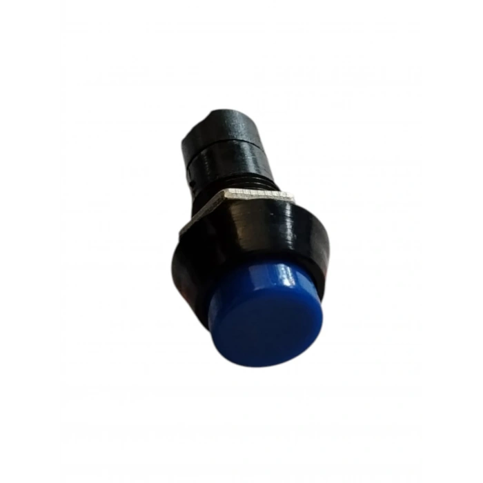 ENDER 12mm MAVİ Yuvarlak Kalıcı Çıt Çıt Buton Anahtar
