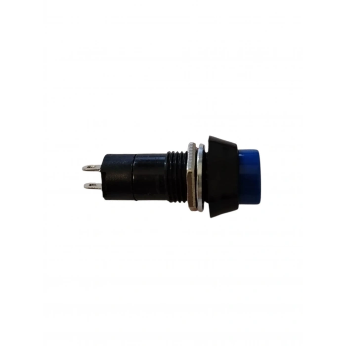 ENDER 12mm MAVİ Yuvarlak Kalıcı Çıt Çıt Buton Anahtar