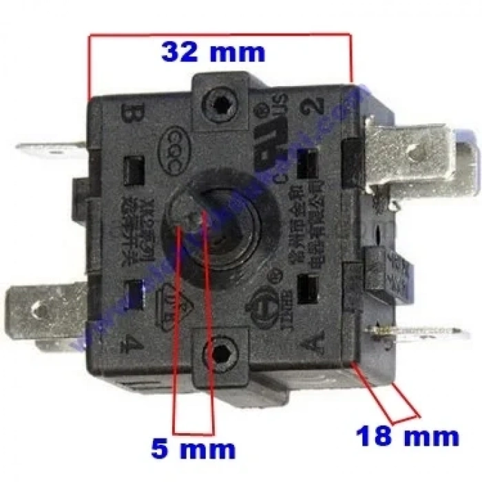 ENDER 5 Bacaklı Çevirmeli Fırın ve Soba Anahtarı
