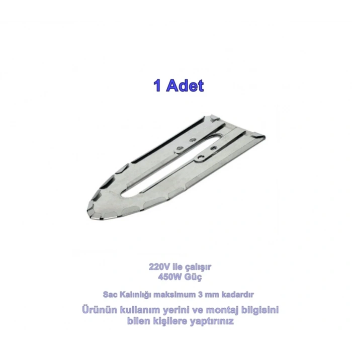 ENDER Blendajlı Terzi Ütü Rezistansı 220v 450W (Sac)