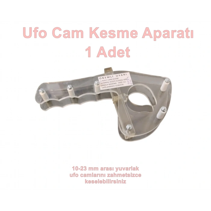 ENDER Elmas Cam Kesme Aleti İnfrared Elektrikli ve Ufo Soba Camı İçin 10mm - 23mm e Kadar