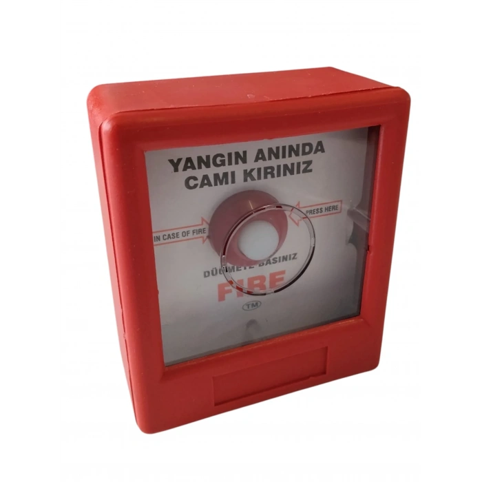 ENDER Kare Yangın İkaz Alarm Butonu Muhbir