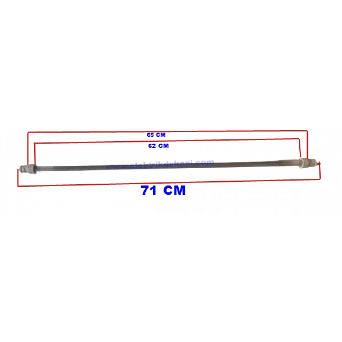 ENDER MİKATRONİK CAMLI DİKEY UFO REZİSTANSI 1800W