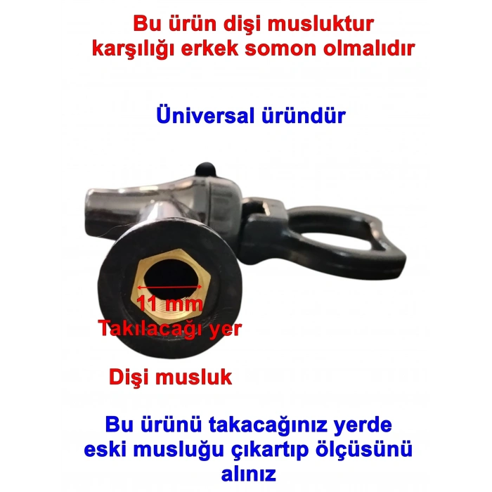 ENDER Plastik Semaver Çay Kazanı Musluğu (Göstergesiz)