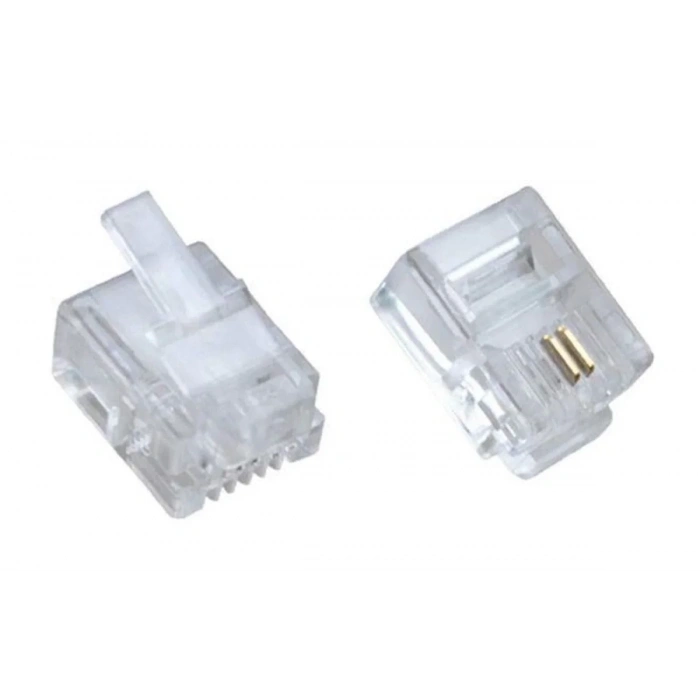 ENDER RJ11 Telefon Jakı Plug 6P 2C (Altı Pin İki Kontak)