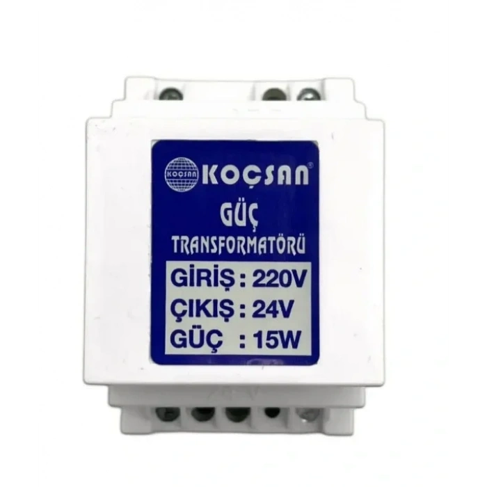 ENDER Trafo 24v 15w Kapı Otomatiği ve Zil Trafosu 24 Volt 15 Watt 24x15 (Transformatör)