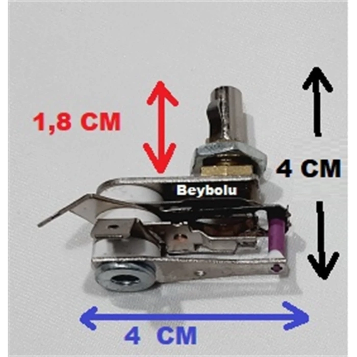 ENDER Vidalı Semaver Termostadı 10A (Mil Boyu : 14 mm)