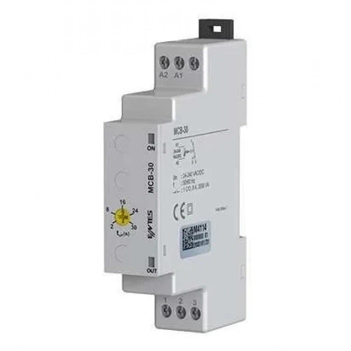 ENTES MCB-30 Sn Yassı Zaman Rölesi 12-240V Ac-Dc