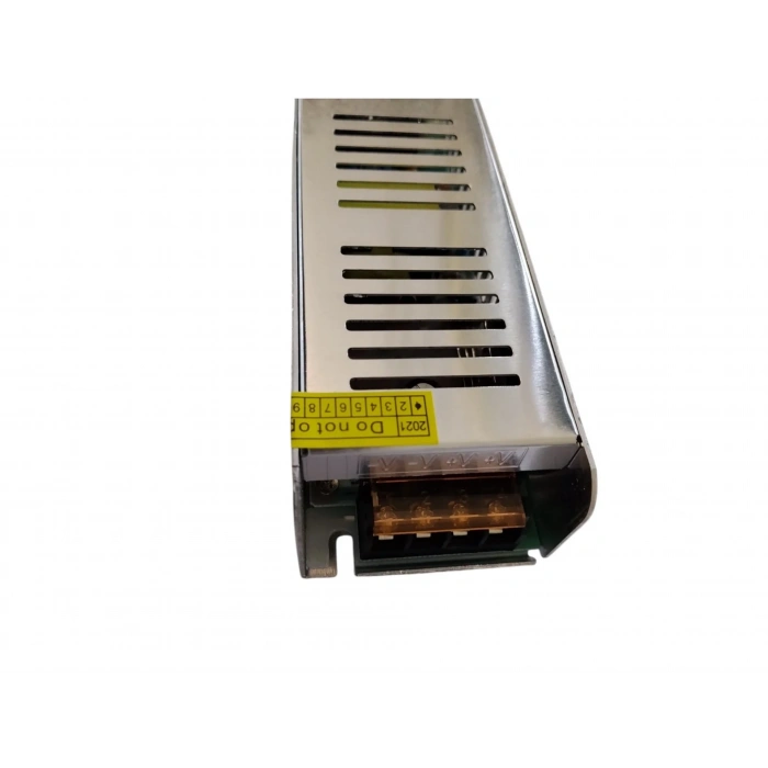 ERKLED Slim 12v 12.5A Şerit Led Trafosu 150w IP20  (12 Volt 12.5 Amper 15mt ye Kadar Kullanım İçin Uygundur)