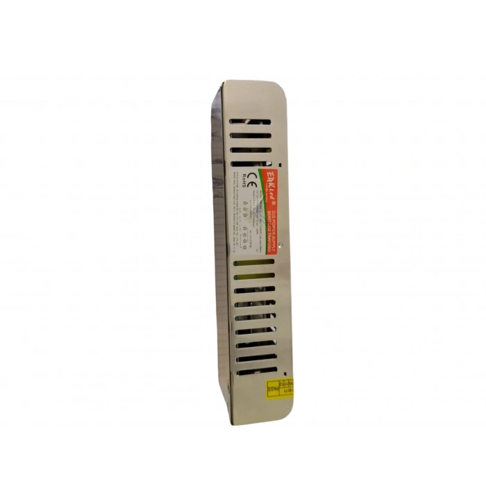 ERKLED Slim 12v 12.5A Şerit Led Trafosu 150w IP20  (12 Volt 12.5 Amper 15mt ye Kadar Kullanım İçin Uygundur)