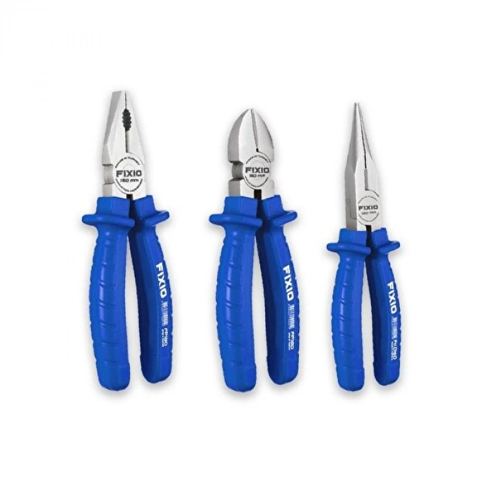 FİXİO PROFESYONEL PENSE SETİ (PENSE 180MM , YANKESKİ 160MM , KARGABURUN 160MM)