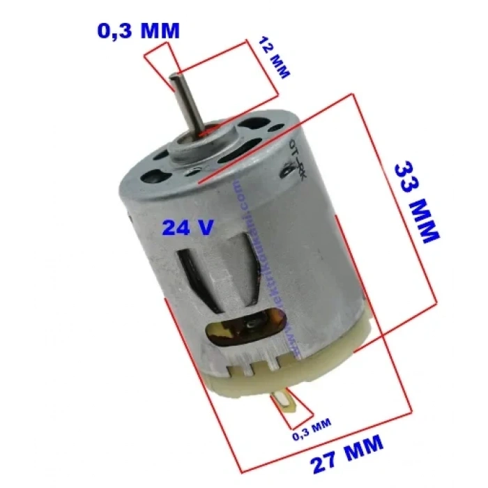 Fön Makinesi 12v Saç Kurutma Makinesi Motoru 12 Volt