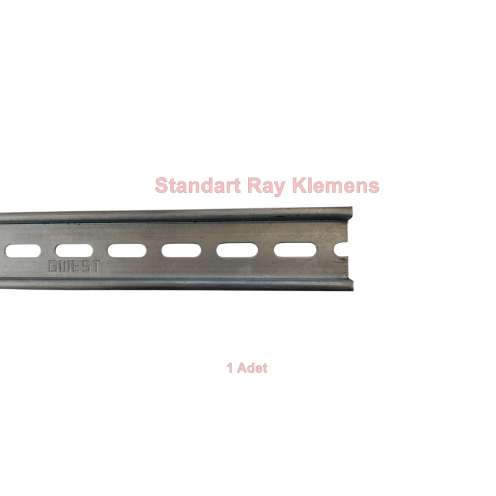 GENEL Delikli W-Otomat Pano Rayı 1mt (35X7.5)