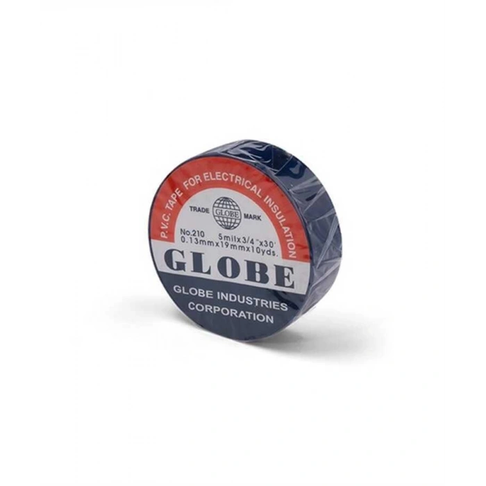 GLOBE ELEKTRİK İZOLASYON BANDI SİYAH 19MM *10 YRD