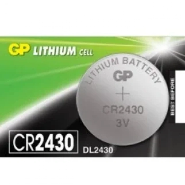 GP CR-2430 3V Araç Kumanda Pili (Para Pil)  1 Adet
