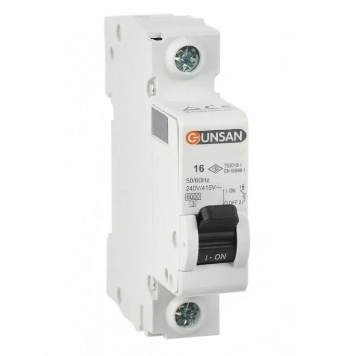 GÜNSAN 1X16A 6kA B TİP 1P OTOMAT VALTA