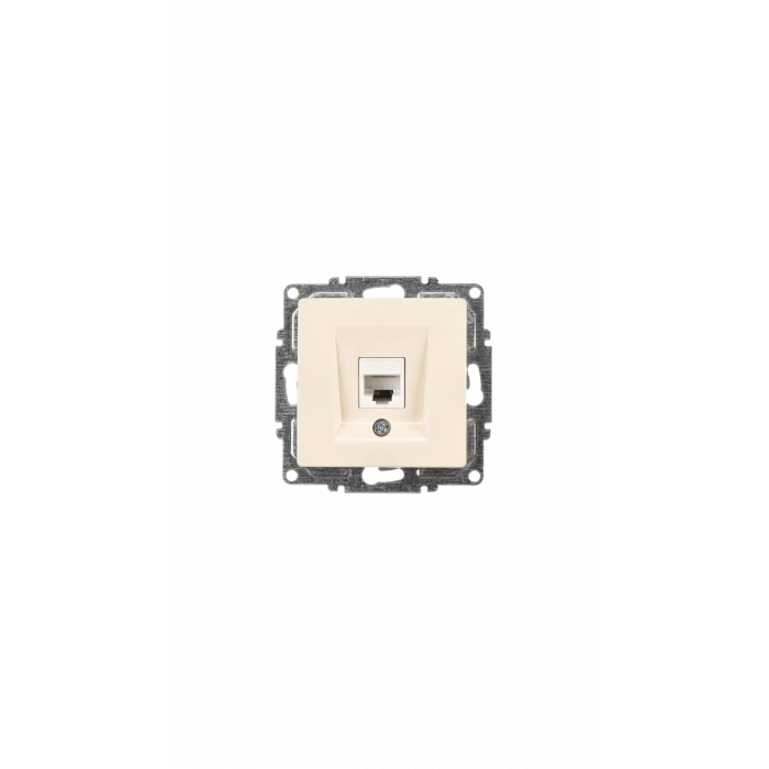 GÜNSAN VİSAGE KREM TEKLİ DATA PRİZİ RJ-45 CAT-5