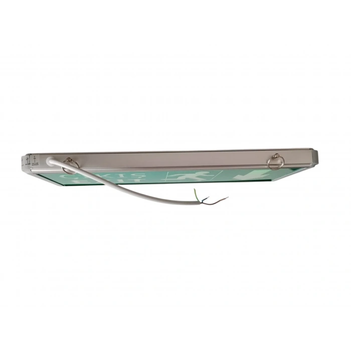 HLİTE Exıt Çıkış Aşağı Ok İşaretli Şarjlı Yönlendirme Armatürü Levhası 3w 220v IP20