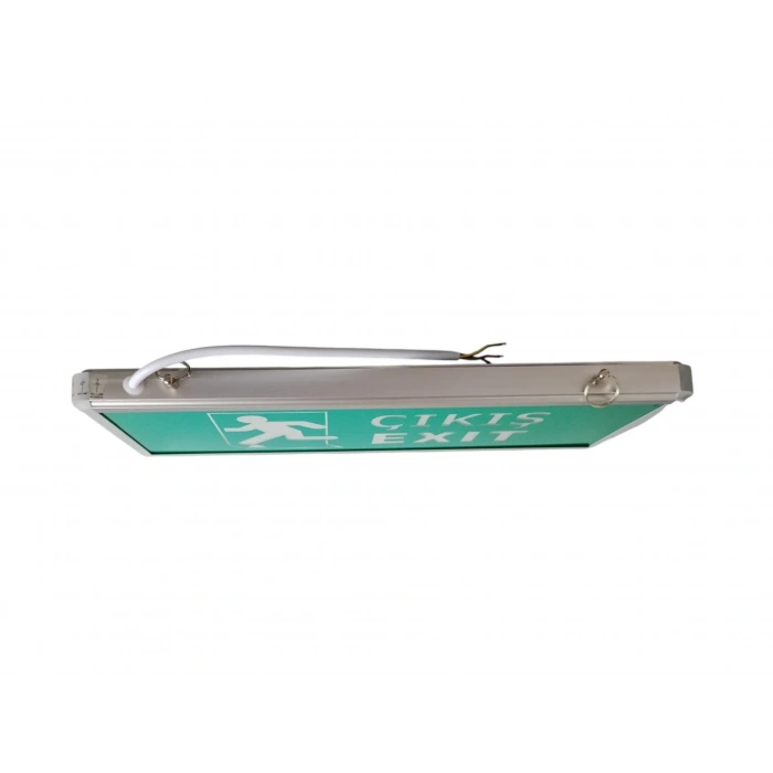 HLİTE Exıt Çıkış Şarjlı Yönlendirme Armatürü Levhası 3w 220v IP20