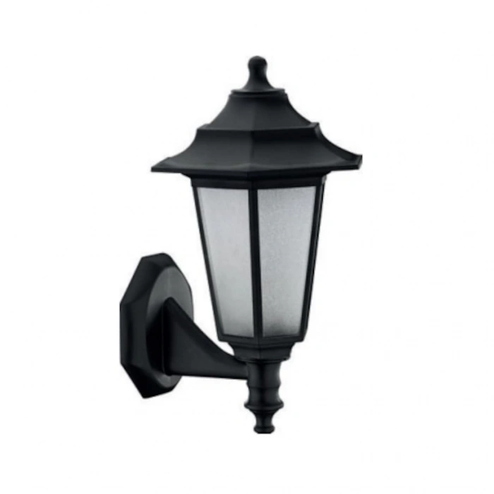 HOROZ BEGONYA-2 BAHÇE ARMATÜRÜ SİYAH E27