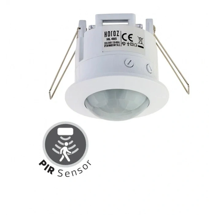 HOROZ Corsa 360 Derece Görüş Açılı Sıva Altı Hareket Sensörü 1200w 220 Volt IP20
