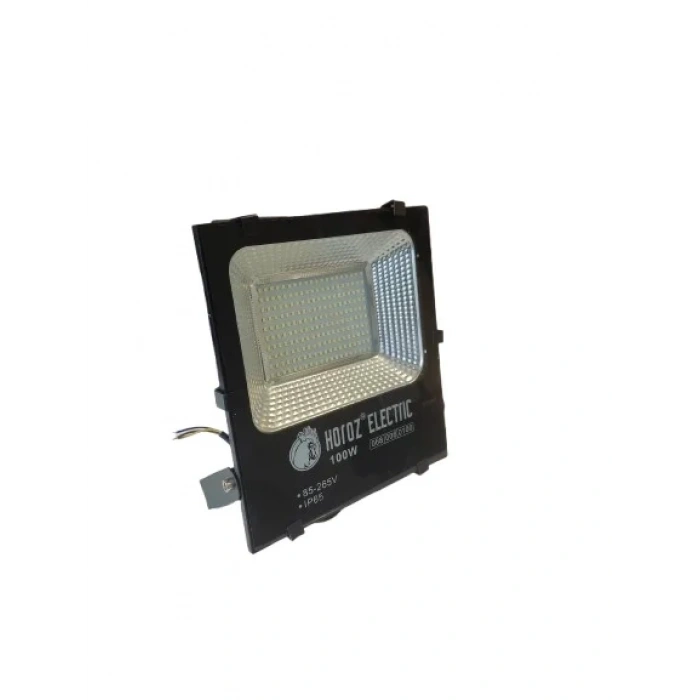 HOROZ LEOPAR-100 100w Led Projektör Siyah 6400K IP65