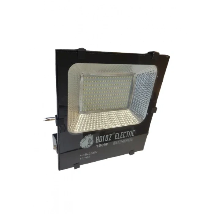 HOROZ LEOPAR-100 100w Led Projektör Siyah 6400K IP65