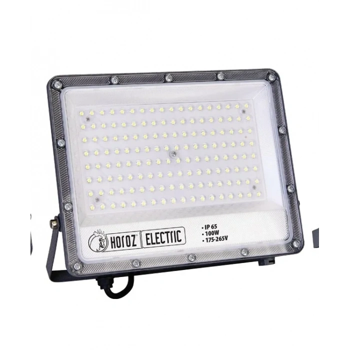 HOROZ Margay-100 100w BEYAZ Led Projektör SMD 6400k IP65 10.000lm (100 Watt 220 Volt)