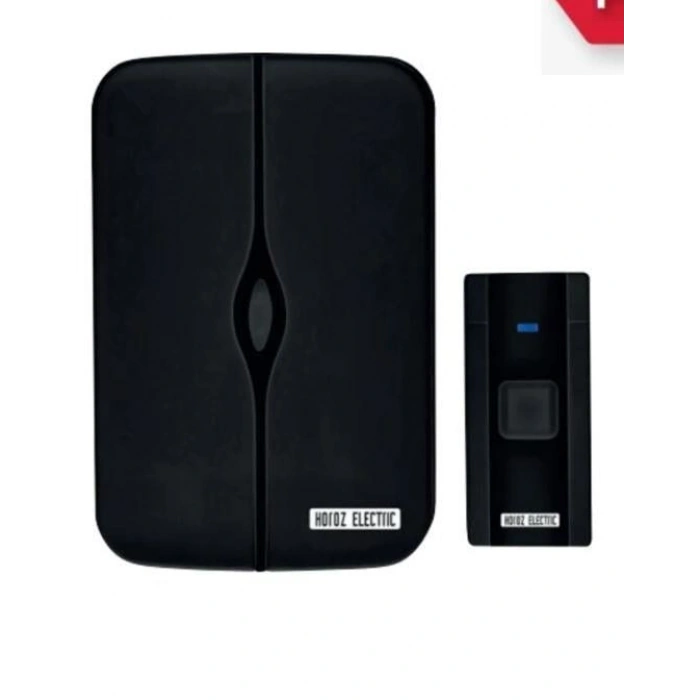 Horoz Maxid 4,5VDC Full Siyah Kablosuz Kapı Zili