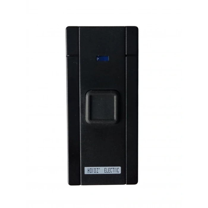 HOROZ Next-D SİYAH Uzaktan Kumandalı Melodili Pilli Kapı Zili 4.5v Dc IP-20 (3xAAA Pil Açık Alan 100Mt)