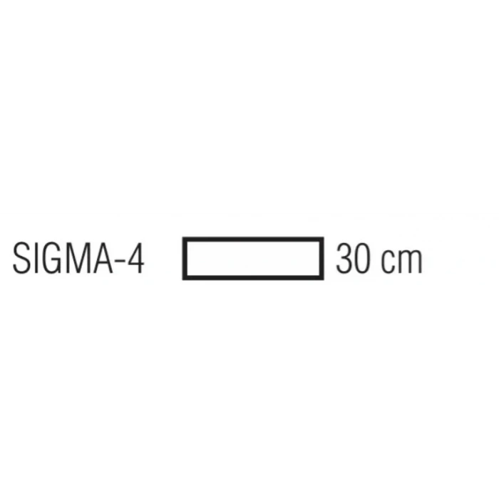 HOROZ Sigma-4 30cm BEYAZ 4w T5 Led Bant Armatür Anahtarlı 6400K IP20