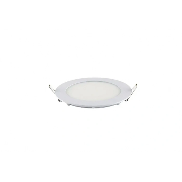 HOROZ Slim-9 9w BEYAZ Yuvarlak Led Panel Spot Beyaz Kasa 6400k Sıva Altı S.A. 220v IP20