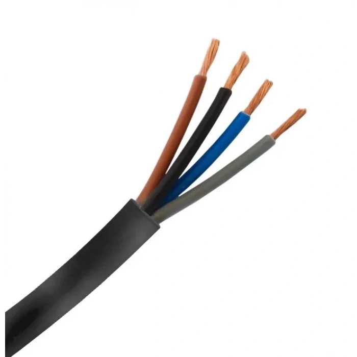 HÜNKA 4X2,5 mm TTR KABLO SİYAH