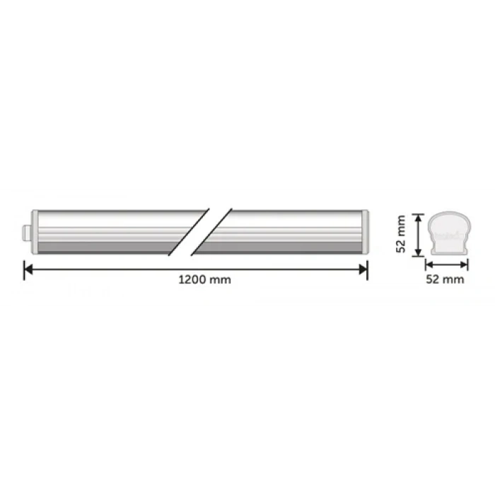 İNOLED 40W LED ETANJ ARMATÜR IP65 6500K 120CM