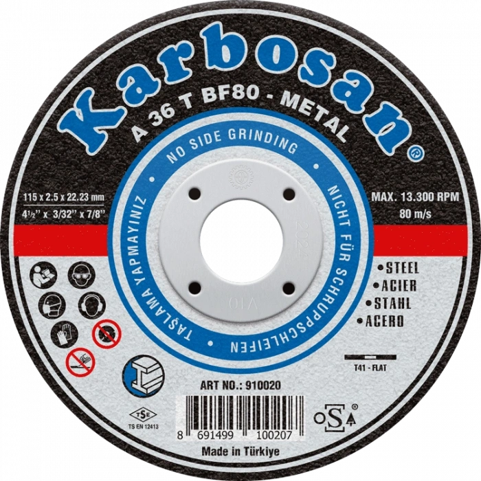 KARBOSAN METAL KESİCİ DİSK İNCE 125*1,0