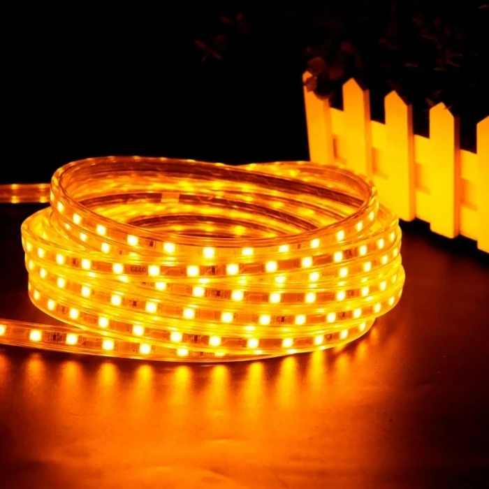 LUSTER 220V HORTUM LED AMBER (Metre Fiyatıdır)