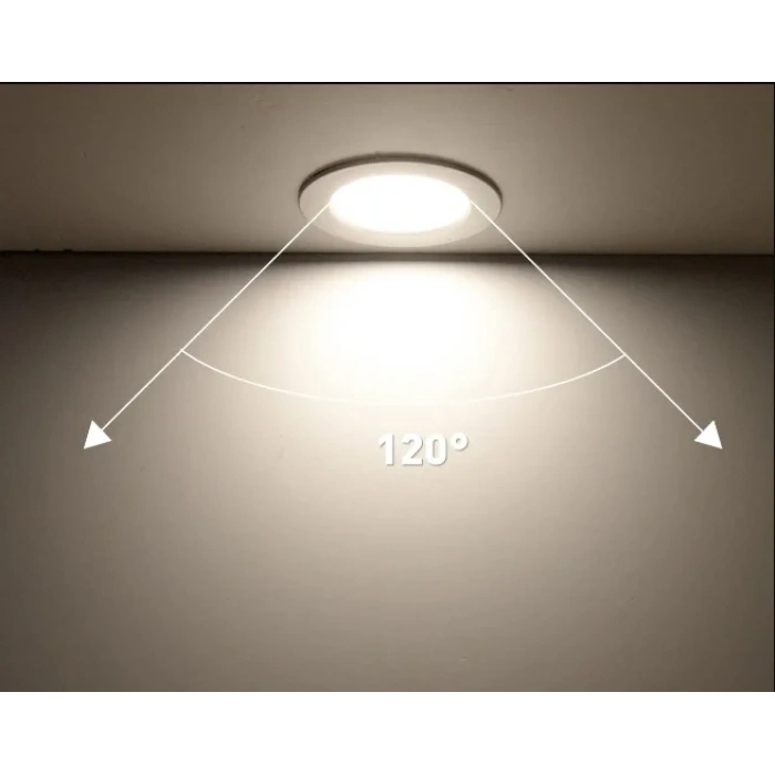 LUSTER 9W YUVARLAK LED PANEL SPOT 4000K
