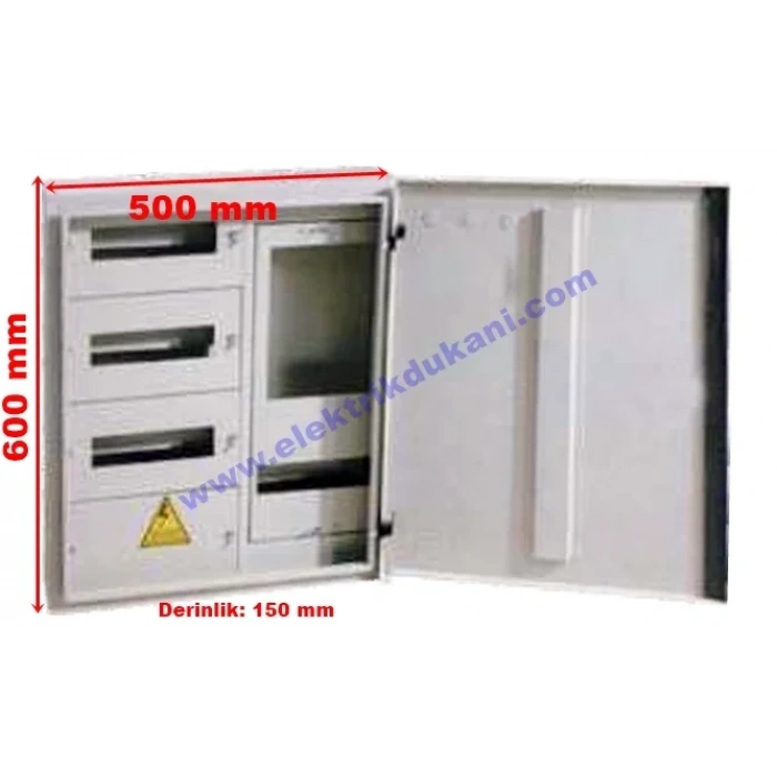MERT 1501 S.Ü. 1 TRİFAZE SAYAÇLI 30 OTOMATLI PANO