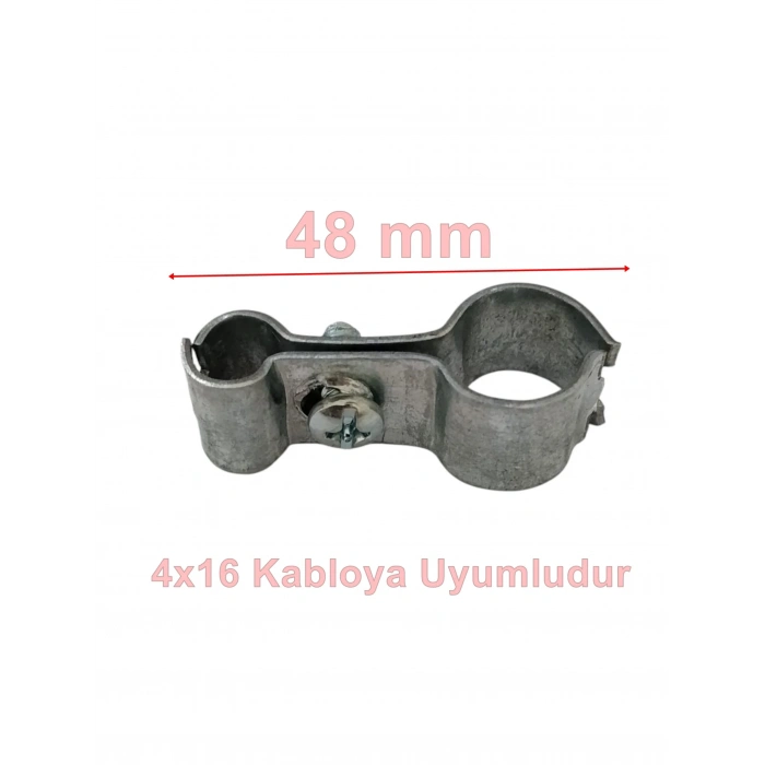 MUTLUSAN Tandır Kroşe No:4 Antigron Çelik Tel Kroşesi (4x16)