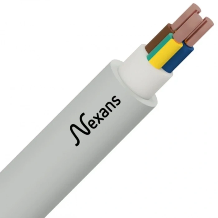 NEXANS 5x4mm NYM Elektrik Kablosu NHXMH (Tek Damar Tesisat Kablosu)