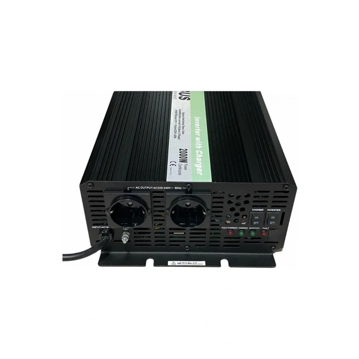 ORBUS 12v - 220v Ac 1000w Çevirici Modified Sinus İnverter 1000 Watt (12 Volt Giriş 220 Volt Çıkış)